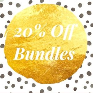 20% off bundles of two items or more!